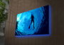 Wallity Lienzo Decorativo Iluminado con LEDs Multicolor 45x70 cm
